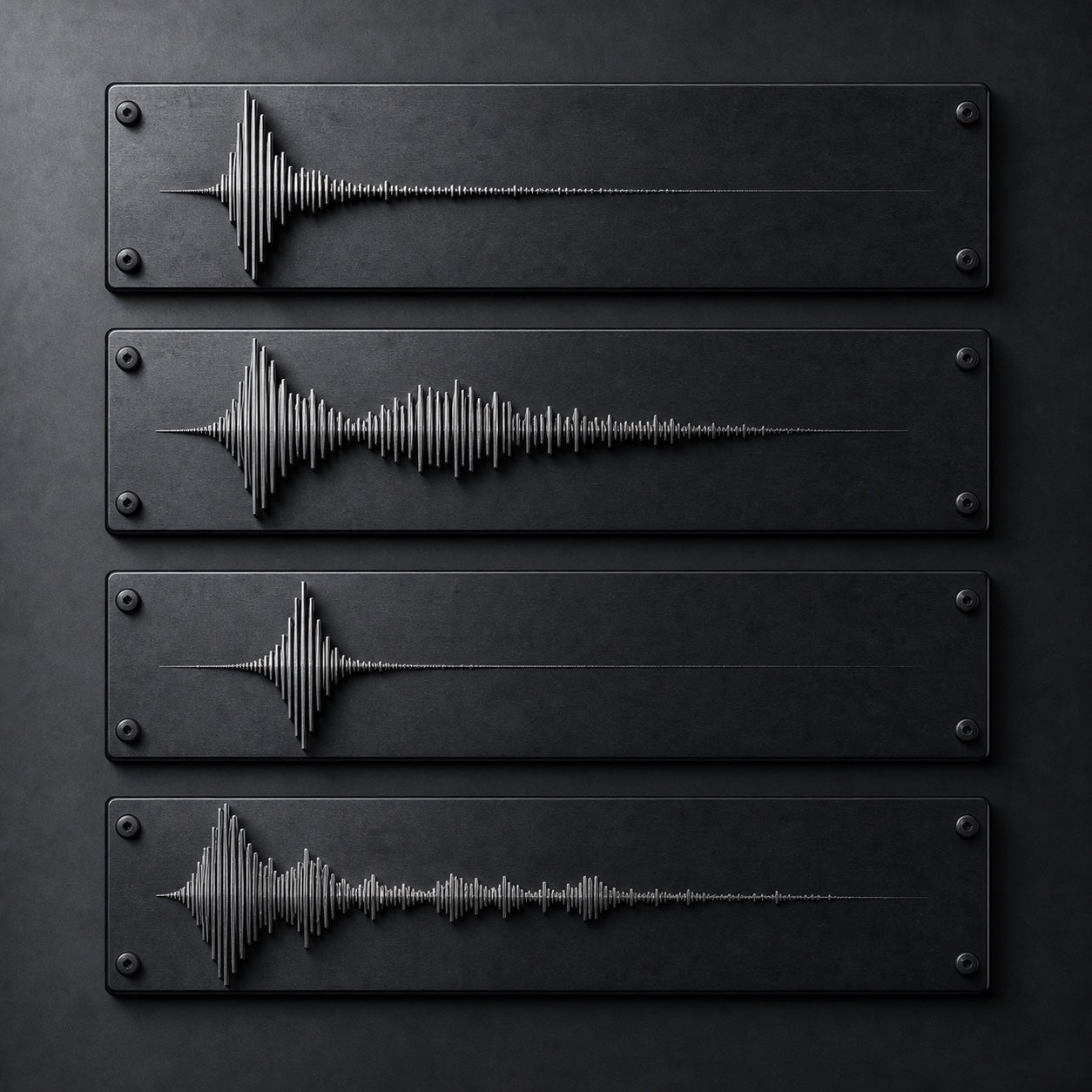 Four waveform treatments included with the Apocalypse sounds